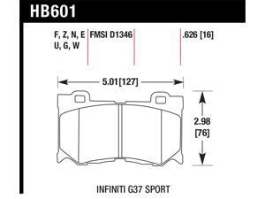 Hawk Performance HB601F.626 Disc Brake Pad Hawk Performance HB601F.626 Disc Brake Pad