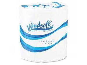 Windsoft Single Roll Bath Tissue 500 Sheets/Roll 96 Rolls/Carton 2200 Windsoft Single Roll Bath Tissue 500 Sheets/Roll 96 Rolls/Carton 2200