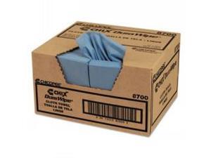 Chix Dura Wipe Cloth Blu12"X13 1/2" 400/Cs Chix Dura Wipe Cloth Blu12"X13 1/2" 400/Cs
