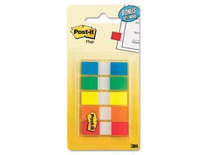 Post-it Page Flags in Portable Dispenser 5 Standard Colors 20 Flags/Color 6835CF Post-it Page Flags in Portable Dispenser 5 Standard Colors 20 Flags/Color 6835CF
