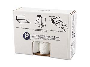 Inteplast Group High-Density Can Liner 38 x 60 60gal 22mic Clear 25/Roll 6 Rolls 