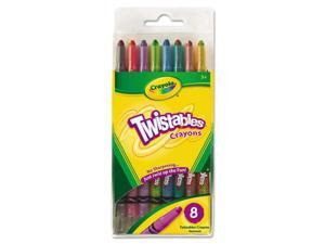 Crayola Twistable Crayons 8 Traditional Colors/Set 527408