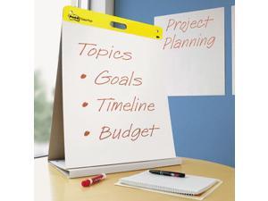 Post-it Self Stick Tabletop Easel Unruled Pad 20 x 23 White 20 Sheets 563R Post-it Self Stick Tabletop Easel Unruled Pad 20 x 23 White 20 Sheets 563R