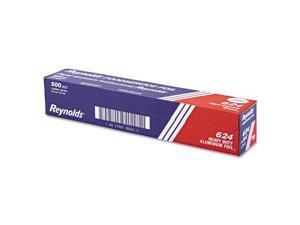 Reynolds Wrap Heavy Duty Aluminum Foil Roll 18" x 500 ft Silver 624 Reynolds Wrap Heavy Duty Aluminum Foil Roll 18" x 500 ft Silver 624