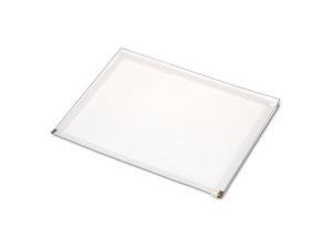 Pendaflex Globe Weis 84190 Specialty Poly Zip Strip Envelope Open Side Clear 5