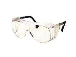 Uvex 763-S0112 Ultraspec 2001 OTG Safety Eyewear, Clear/Black Frame, Clear Lens