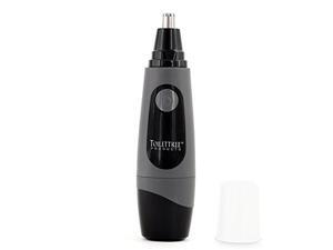 Lifetime Replacement Guarantee ToiletTree Professional Water Resistant Heavy Duty Nose Hair Trimmer with LED Light, Gray