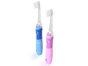 ToiletTree Products Poseidon Children's Sonic Toothbrush with LED Lights, Replacement Heads