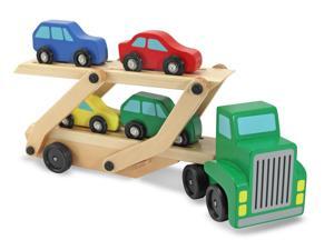 Melissa & Doug Wooden Car Carrier Set Melissa & Doug Wooden Car Carrier Set