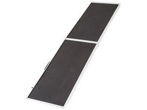 8 ft. Lightweight Extra Wide Folding Aluminum Pet Ramp 8 ft. Lightweight Extra Wide Folding Aluminum Pet Ramp