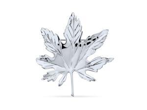 Canada Day Maple Leaf Pin Brooch For Women 925 Sterling Silver