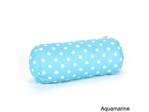 Small Polka Dot Round Bolster Pillow Small Polka Dot Round Bolster Pillow