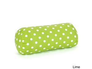 Small Polka Dot Round Bolster Pillow Small Polka Dot Round Bolster Pillow
