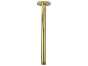 American Standard Polished Brass 12-inch Ceiling Mount Shower Arm