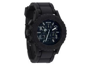 Nixon Rubber Men's '42-20 Chrono' Watch w/ Black Dial Nixon Rubber Men's '42-20 Chrono' Watch w/ Black Dial
