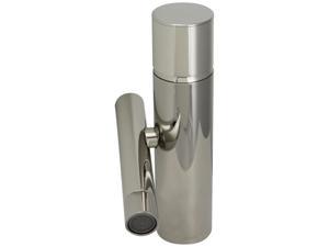 Jado Platinum Nickel Credo Single Lever Monoblock Faucet with Pop-Up