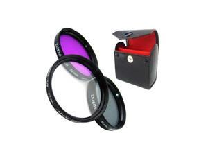 Zeikos 55 mm Multi Coated Glass Filter Kit Zeikos 55 mm Multi Coated Glass Filter Kit