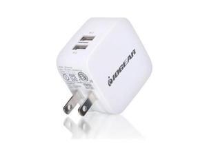 Iogear GearPower Dual USB 4.2A (20W) Wall Charger Iogear GearPower Dual USB 4.2A (20W) Wall Charger