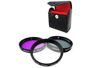 Zeikos 49-mm Multi-coated Glass Filter Kit Zeikos 49-mm Multi-coated Glass Filter Kit