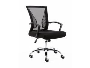 Modern Home Zuna Mid-Back Office Chair - Black/Black Modern Home Zuna Mid-Back Office Chair - Black/Black