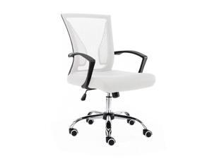 Modern Home Zuna Mid-Back Office Chair - Black/White Modern Home Zuna Mid-Back Office Chair - Black/White