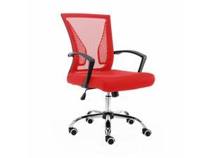 Modern Home Zuna Mid-Back Office Chair - Black/Red Modern Home Zuna Mid-Back Office Chair - Black/Red