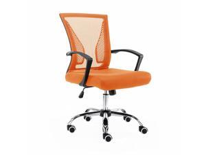 Modern Home Zuna Mid-Back Office Chair - Black/Orange Modern Home Zuna Mid-Back Office Chair - Black/Orange