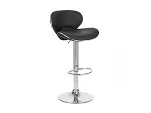 Set of 2 Modern Home Kappa Contemporary Adjustable Height Counter/Bar Stool (Black Licorice) Set of 2 Modern Home Kappa Contemporary Adjustable Height Counter/Bar Stool (Black Licorice)