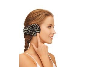 Bluetooth Wireless Headphone Fleece Earmuffs - Leopard Bluetooth Wireless Headphone Fleece Earmuffs - Leopard