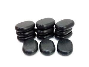 Royal Massage 12pc Medium Basalt Hot Stone Set E