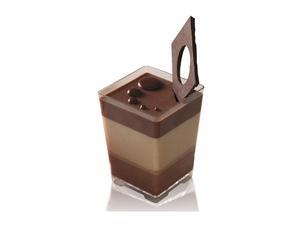 OnDisplay Onyx Disposable Dessert Cups - 20 count OnDisplay Onyx Disposable Dessert Cups - 20 count