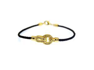 Kabl Stackable Twisted Stainless Steel Cable Bangle Bracelet - Florence - Black Onyx/Gold Kabl Stackable Twisted Stainless Steel Cable Bangle Bracelet - Florence - Black Onyx/Gold
