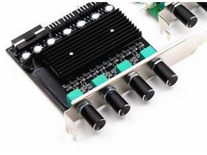 4 way 3-Pin 4pin PCI Cooling Fan Speed Controller PC Case Fan ON/OFF Adapter 4 way 3-Pin 4pin PCI Cooling Fan Speed Controller PC Case Fan ON/OFF Adapter