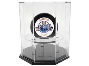 OnDisplay Deluxe UV-Protected Hockey Puck Display Case - Octagon Black Base OnDisplay Deluxe UV-Protected Hockey Puck Display Case - Octagon Black Base