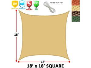 Modern Home Sail Shade Square (18' Sides) Modern Home Sail Shade Square (18' Sides)