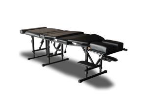 Sheffield 180 Elite Professional Portable Chiropractic Table - Charcoal