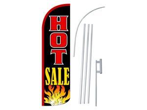 Auto Body /& Paint Brake Service Welcome King Swooper Feather Flag Sign Kit with Pole and Ground Spike Pack of 3