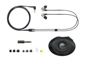 Shure SE425 Pro In-Ear Sound Isolating Dual Driver Earphones - Clear