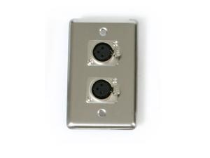 Duplex Wall Plates w/2-XLR Duplex Wall Plates w/2-XLR