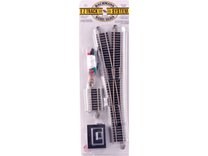 Bachmann HO Scale Train E-Z Track System Nickel Silver/Gray #5 WYE Turnout 44569