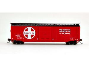 Bachmann N Scale Train Sliding Door Box Car Santa Fe 19454