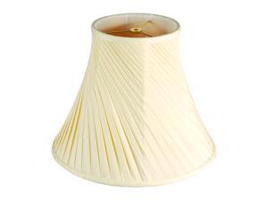 8x16x12 Crisp Linen Twist Bell Lamp shade