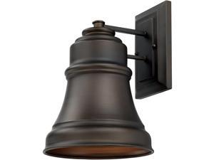 13" h Farmhouse Outdoor Wall Lantern 1-Light Old Bronze Finish 13" h Farmhouse Outdoor Wall Lantern 1-Light Old Bronze Finish
