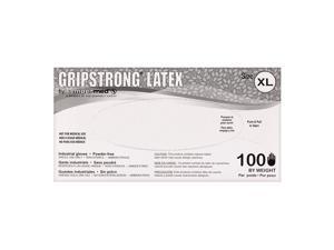 Sempermed GripStrong Latex Industrial Gloves, Powder Free 1 Box 100 Gloves - Size XL Sempermed GripStrong Latex Industrial Gloves, Powder Free 1 Box 100 Gloves - Size XL