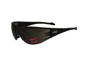 You are purchasing one pair of Global Vision Full Throttle BLACK Frame with SMOKE Lens Safety Sunglasses! You are purchasing one pair of Global Vision Full Throttle BLACK Frame with SMOKE Lens Safety Sunglasses!