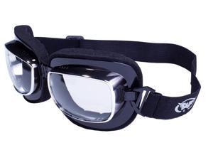 Global Vision Eyewear Retro Joe Goggles with Spring Hook Pouch