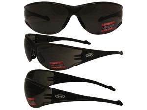 FTHROTTLESM Global Vision Black frame with smoke lenses FTHROTTLESM Global Vision Black frame with smoke lenses
