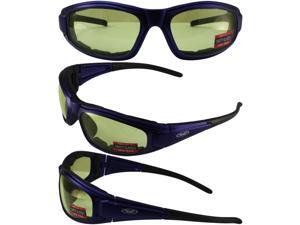 ZILLAPLBLYT GLOBAL VISION SAFETY GLASSES WITH BLUE FRAME AND CLEAR LENSES WITH FOAM PADDING INSIDE ZILLAPLBLYT GLOBAL VISION SAFETY GLASSES WITH BLUE FRAME AND CLEAR LENSES WITH FOAM PADDING INSIDE