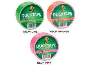 Colored Duct Tape, 9 mil, 1.88" x 15 yds, 3" Core, Neon Green 1265018 Colored Duct Tape, 9 mil, 1.88" x 15 yds, 3" Core, Neon Green 1265018