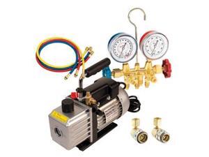 Fjc Inc. Vacuum Pump And Brass Manifold Fjc Inc. Vacuum Pump And Brass Manifold